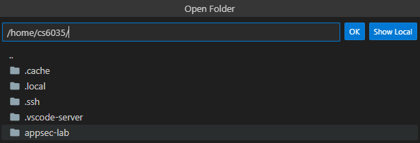 Folder Select