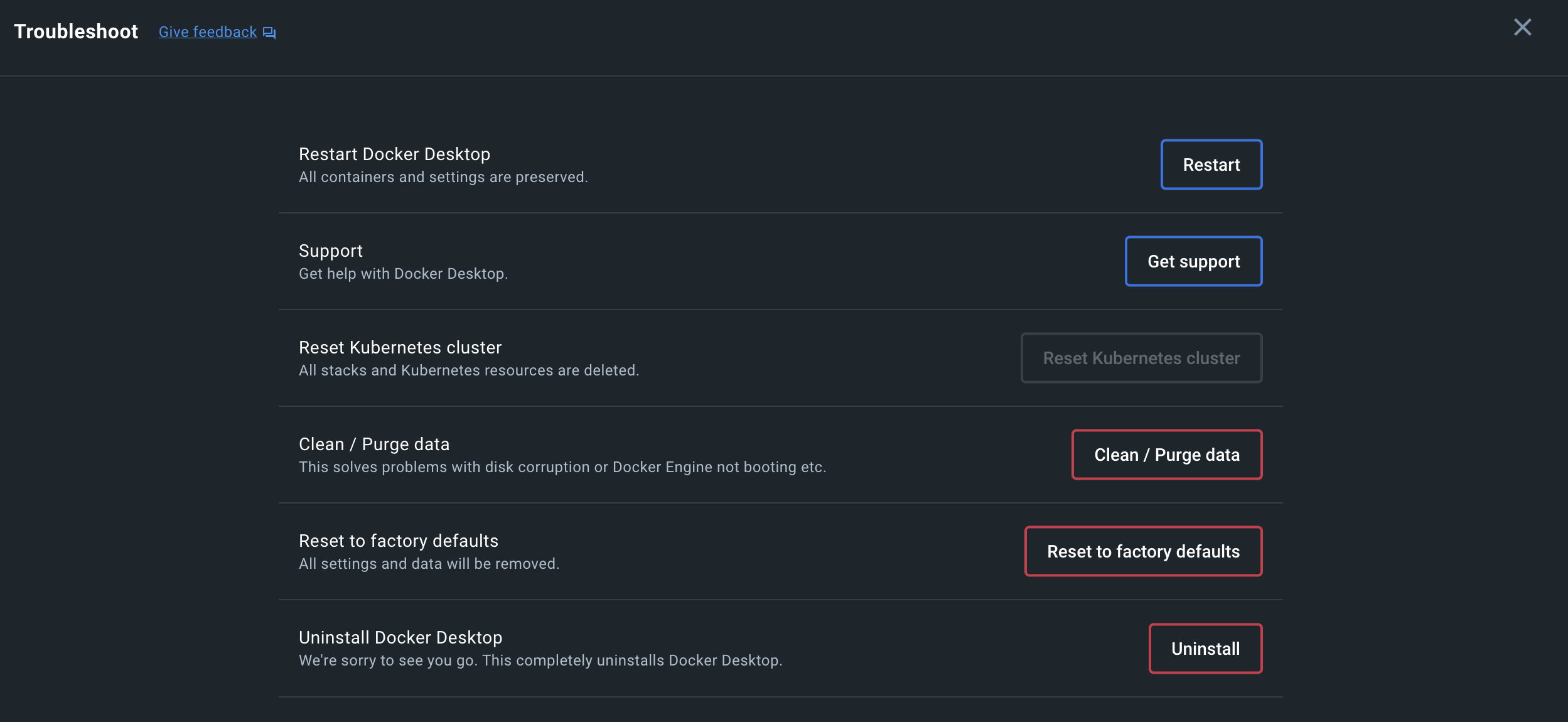 Docker Troubleshooting